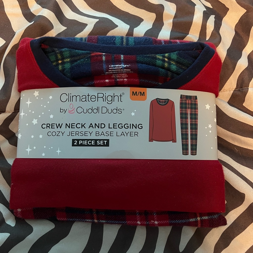 Cuddl dud pajama base layer!